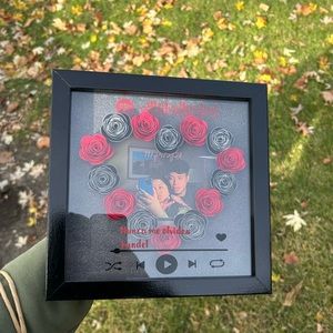 Heart Shadow Box 8x8